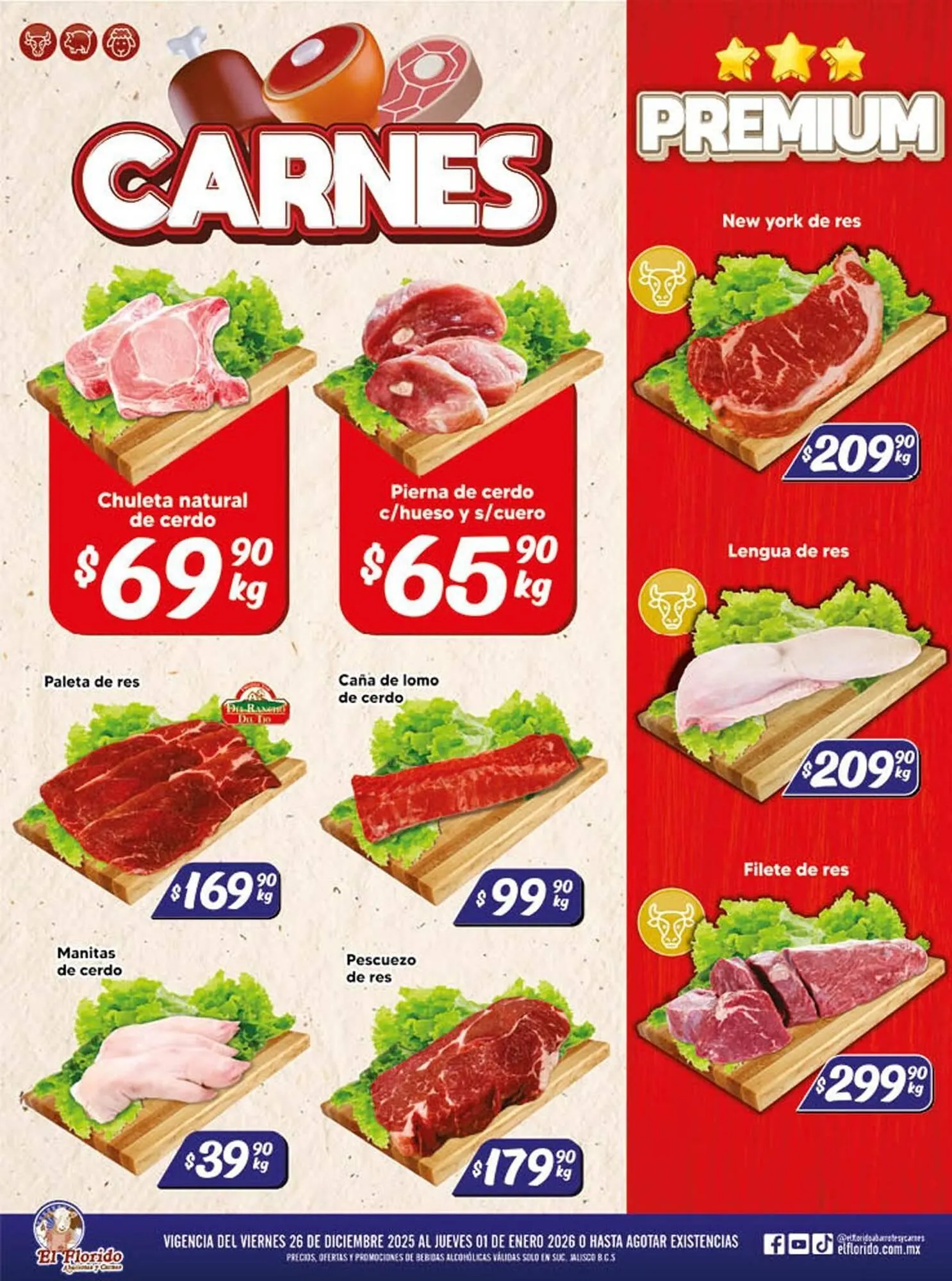 Catálogo de Folleto El Florido 26 de diciembre al 1 de enero 2026 - Pagina 3
