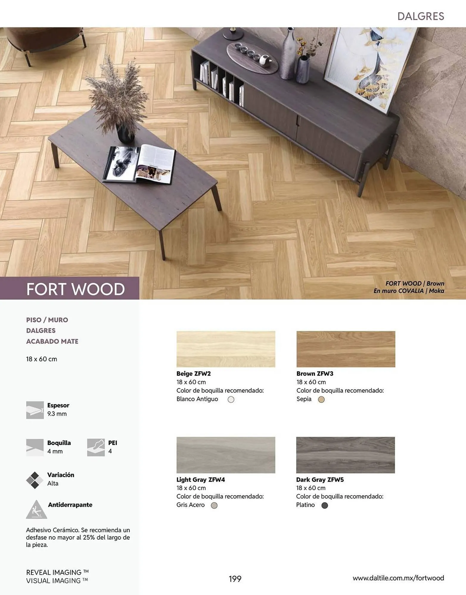 Catálogo de Catálogo Daltile 13 de enero al 31 de diciembre 2026 - Pagina 199