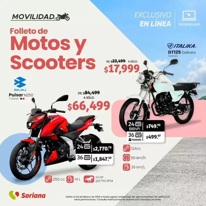 Catálogo de Folleto Movilidad Exclusivo en línea 3 de febrero al 24 de febrero 2025 - Pagina 1