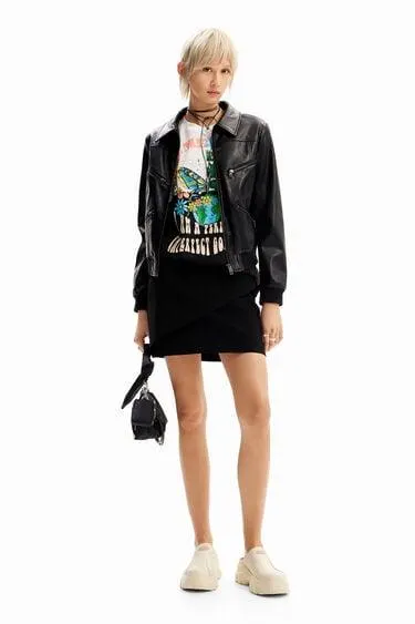 Camiseta patch retro