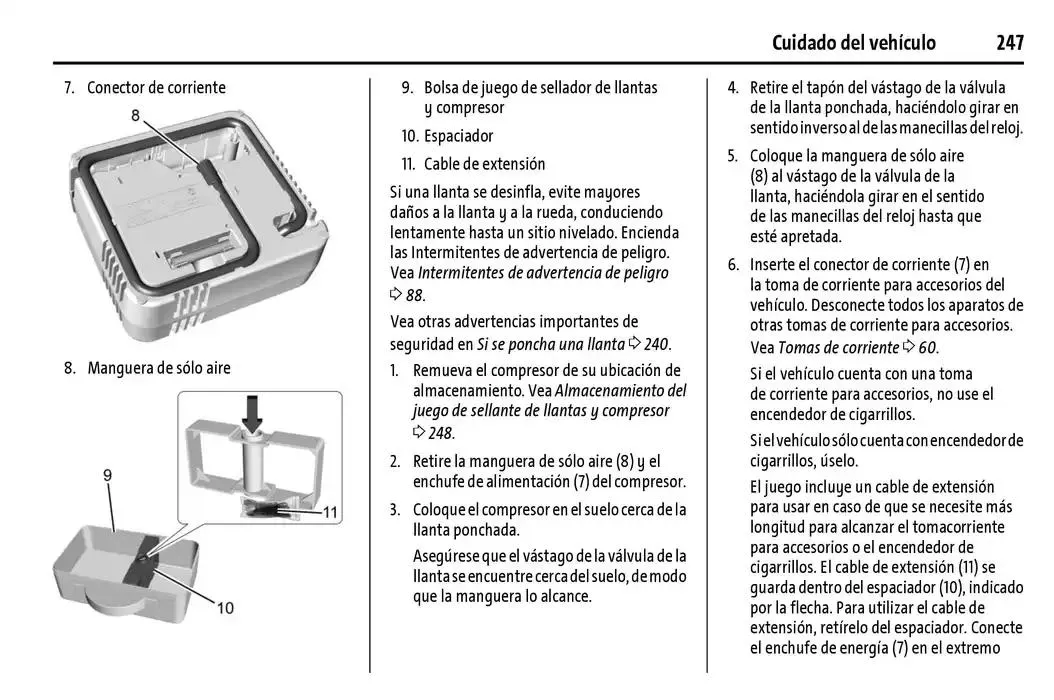 Catálogo de BrightDrop 400 Y BrightDrop 600 Manual del propietario 22 de enero al 31 de diciembre 2025 - Pagina 248