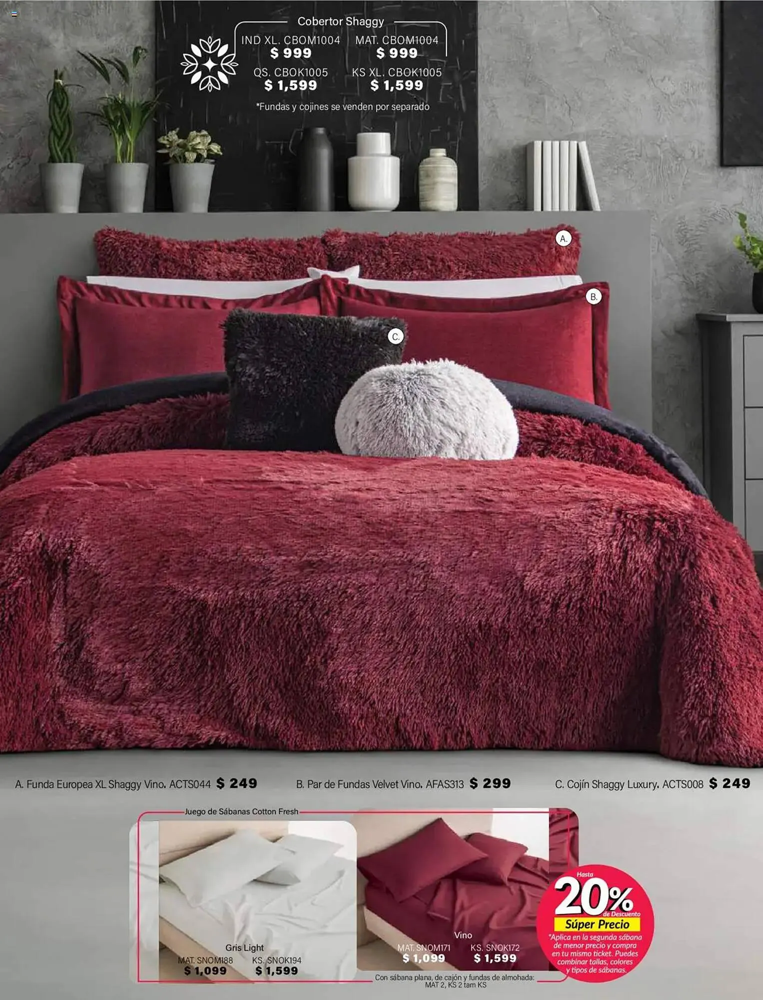 Catálogo de Catálogo Colchas Concord 1 de agosto al 1 de noviembre 2025 - Pagina 821