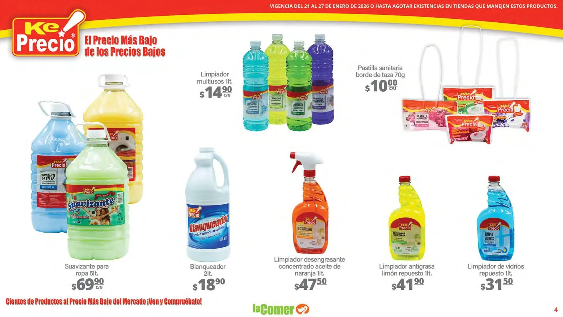 Catálogo de Folleto La Comer 21 de enero al 27 de enero 2026 - Pagina 4