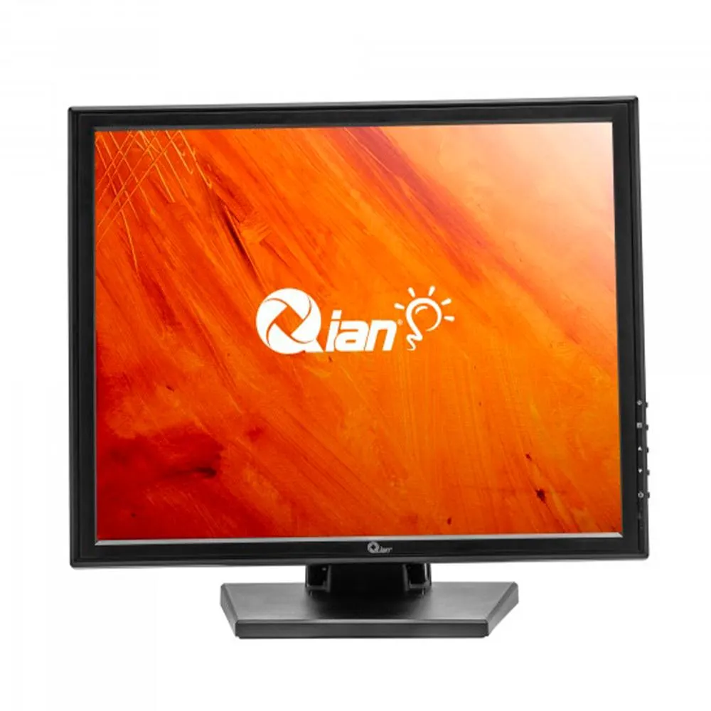 Monitor Qian Tiago LED Touchscreen 17" / Negro / QPMT1701