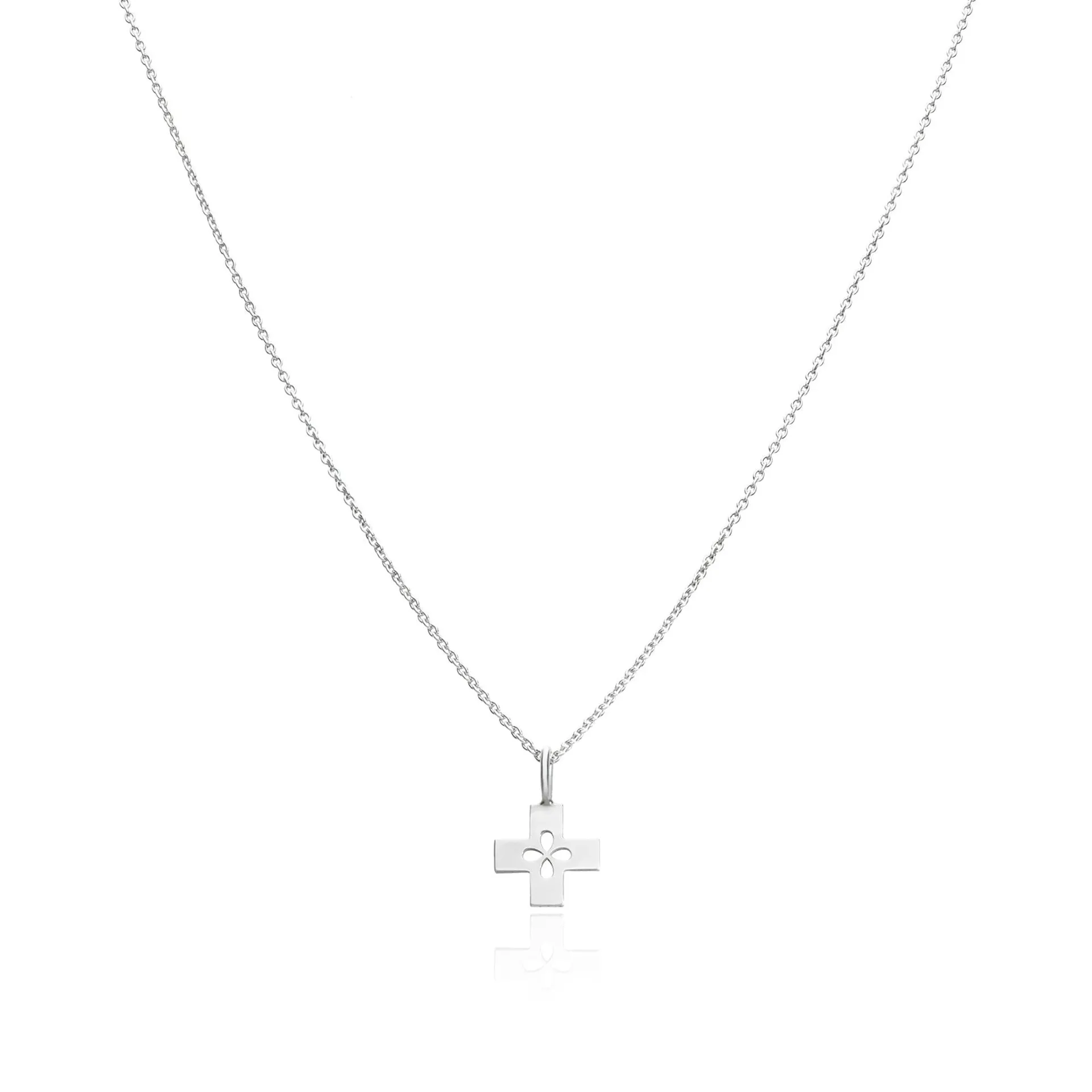 Dije Cruz Mini de Plata Anamora por Tanya Moss