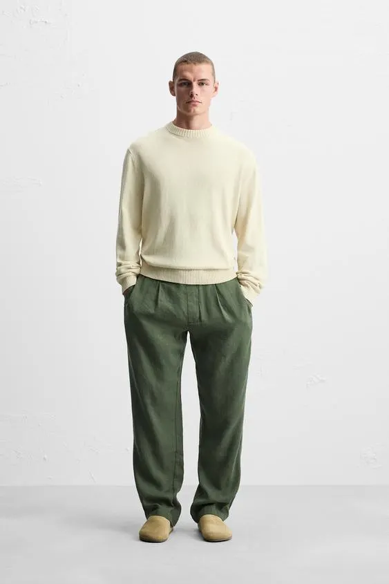 PANTALÓN LINO - ALGODÓN