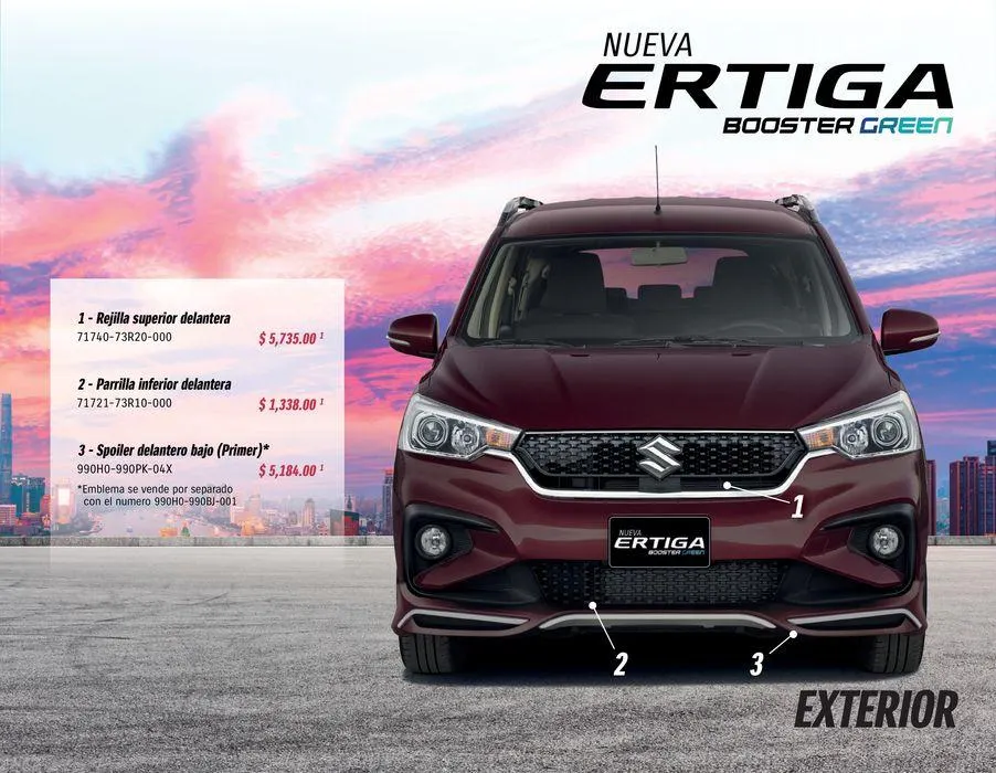 Catálogo de Suzuki ERTIGA BOOSTERGREEN 27 de febrero al 31 de diciembre 2024 - Pagina 3