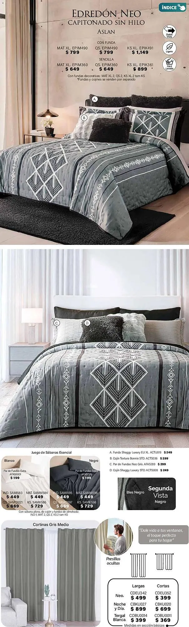 Catálogo de Catálogo Colchas Concord 1 de noviembre al 1 de febrero 2026 - Pagina 43