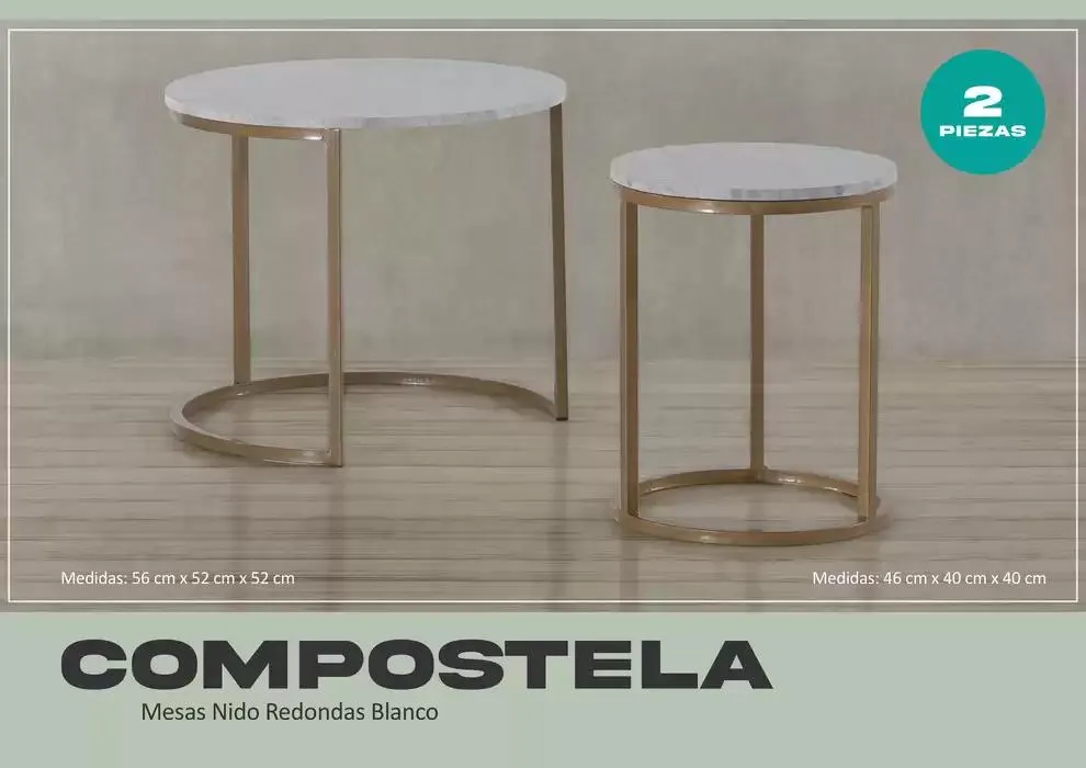 Catálogo de Muebles Dico Mesas Ocasionales Centro 2025 14 de febrero al 31 de diciembre 2025 - Pagina 21