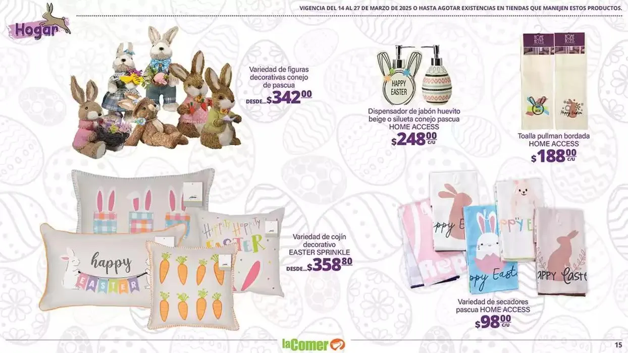Catálogo de La Comer - Vacaciones 14 de marzo al 27 de marzo 2025 - Pagina 15