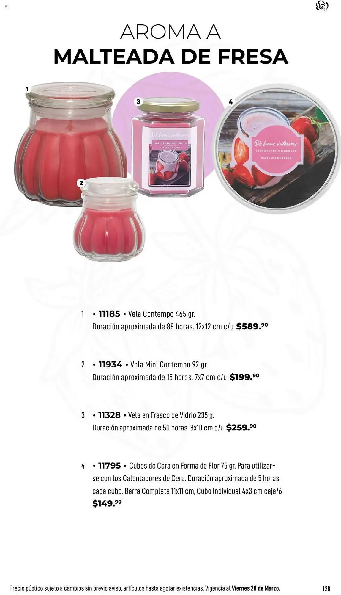 Catálogo de Catálogo Home Interiors 17 de febrero al 28 de marzo 2025 - Pagina 128