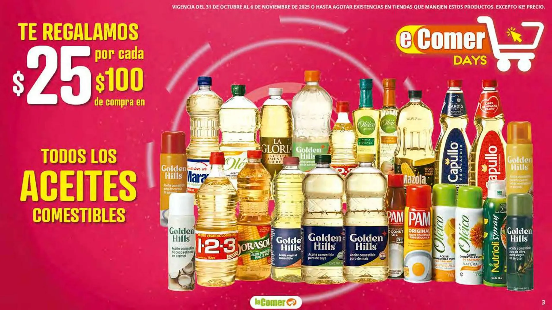 Catálogo de Folleto La Comer 31 de octubre al 6 de noviembre 2025 - Pagina 3