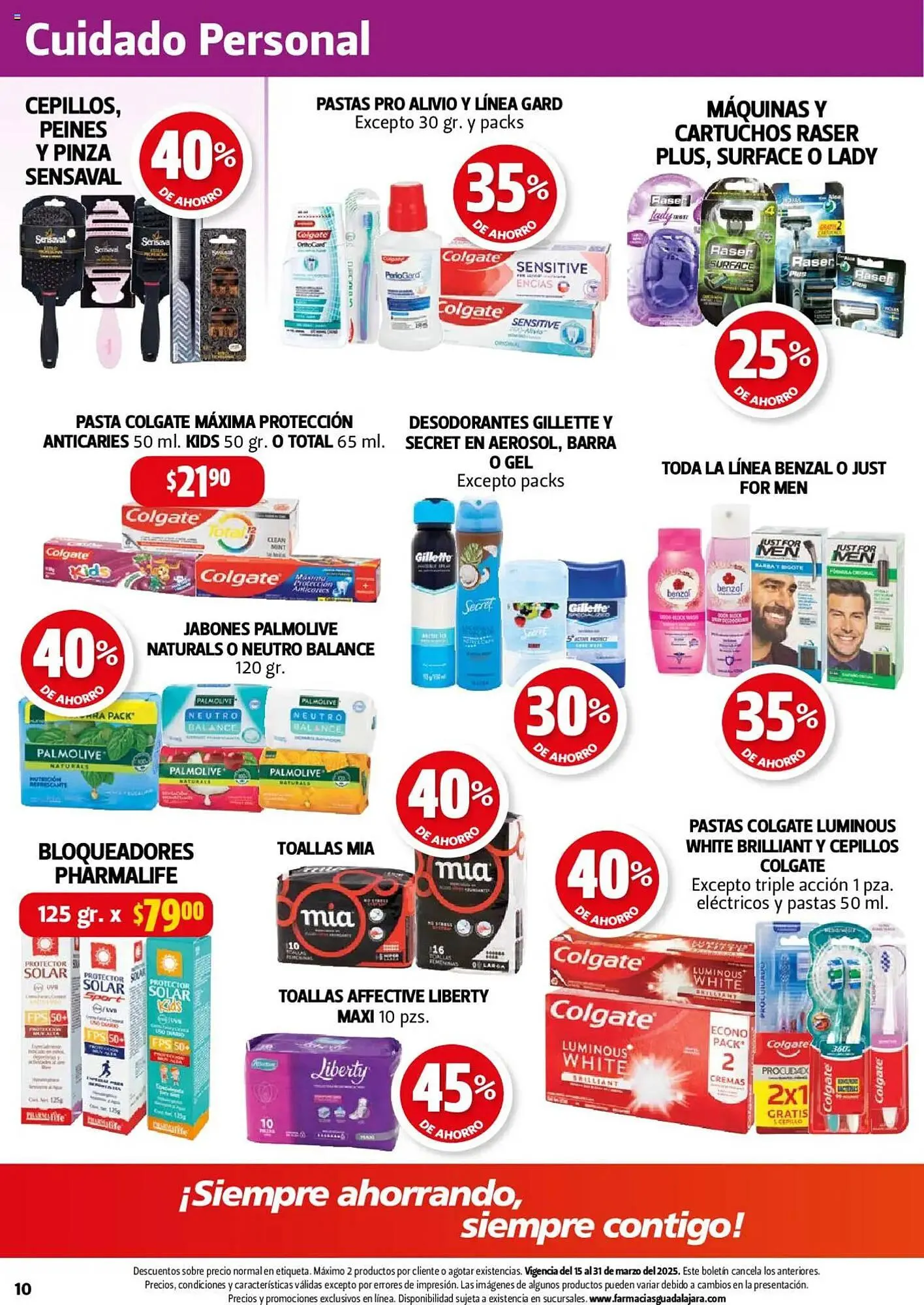 Catálogo de Catálogo Farmacias Guadalajara 15 de marzo al 31 de marzo 2025 - Pagina 10