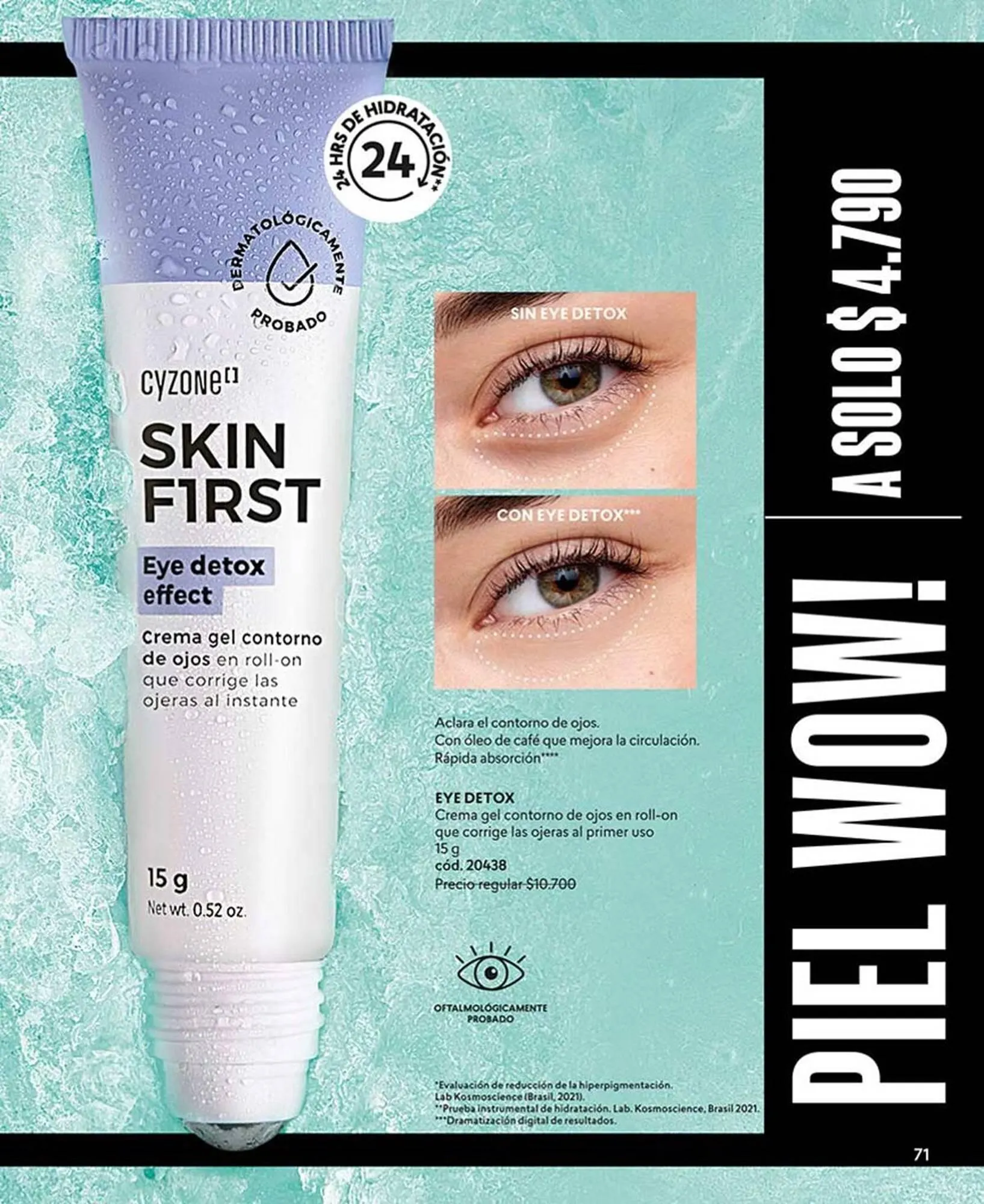 Catálogo de Catálogo Cyzone 21 de julio al 31 de diciembre 2025 - Pagina 71