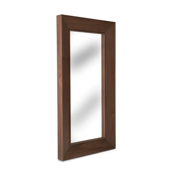 ESPEJO DE PIE KENA NOGAL