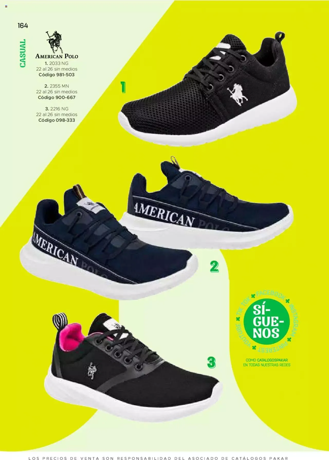 Catálogo de SC Pakar - Casual 27 de enero al 31 de diciembre 2023 - Pagina 164