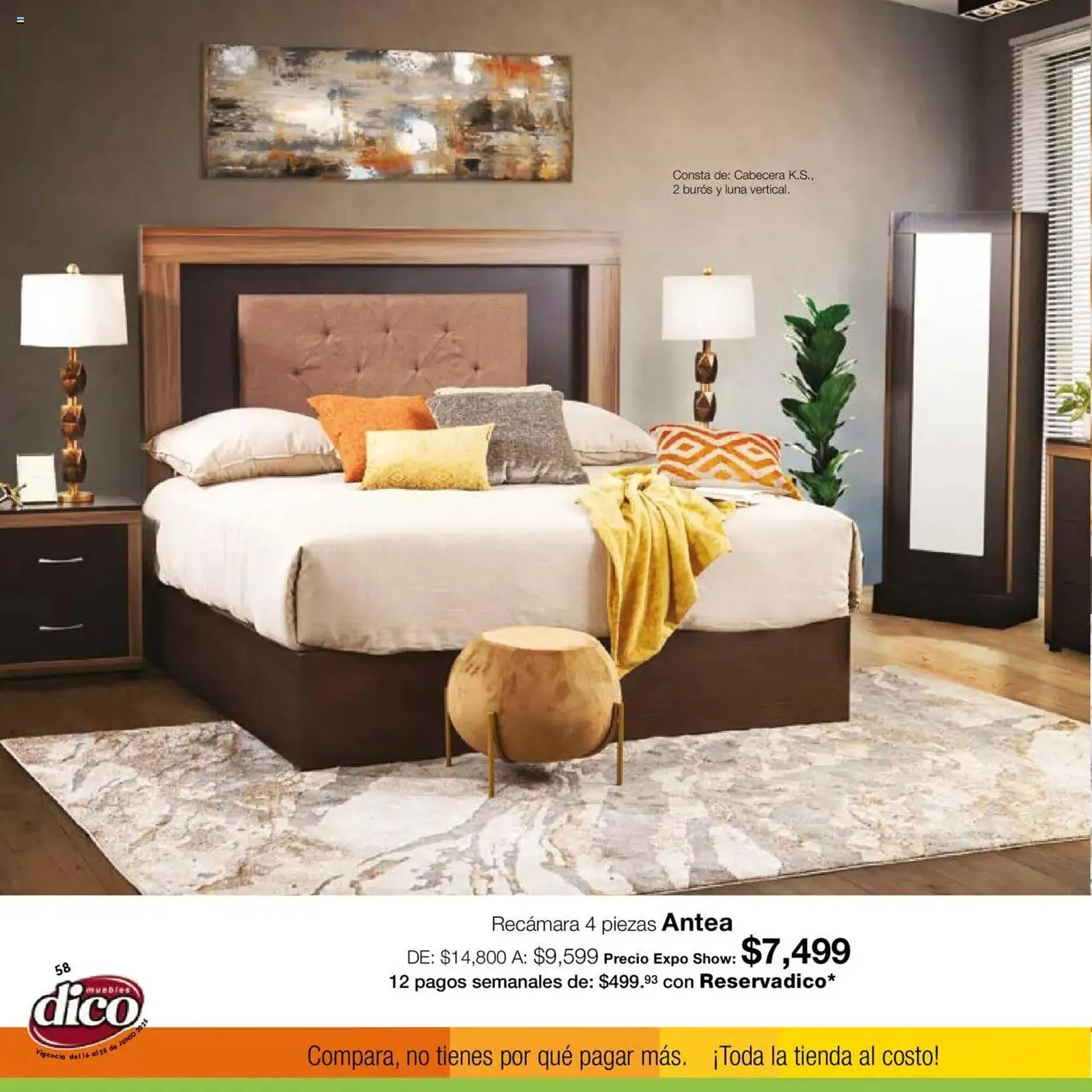 Catálogo de Catálogo Muebles Dico 12 de junio al 25 de junio 2025 - Pagina 56