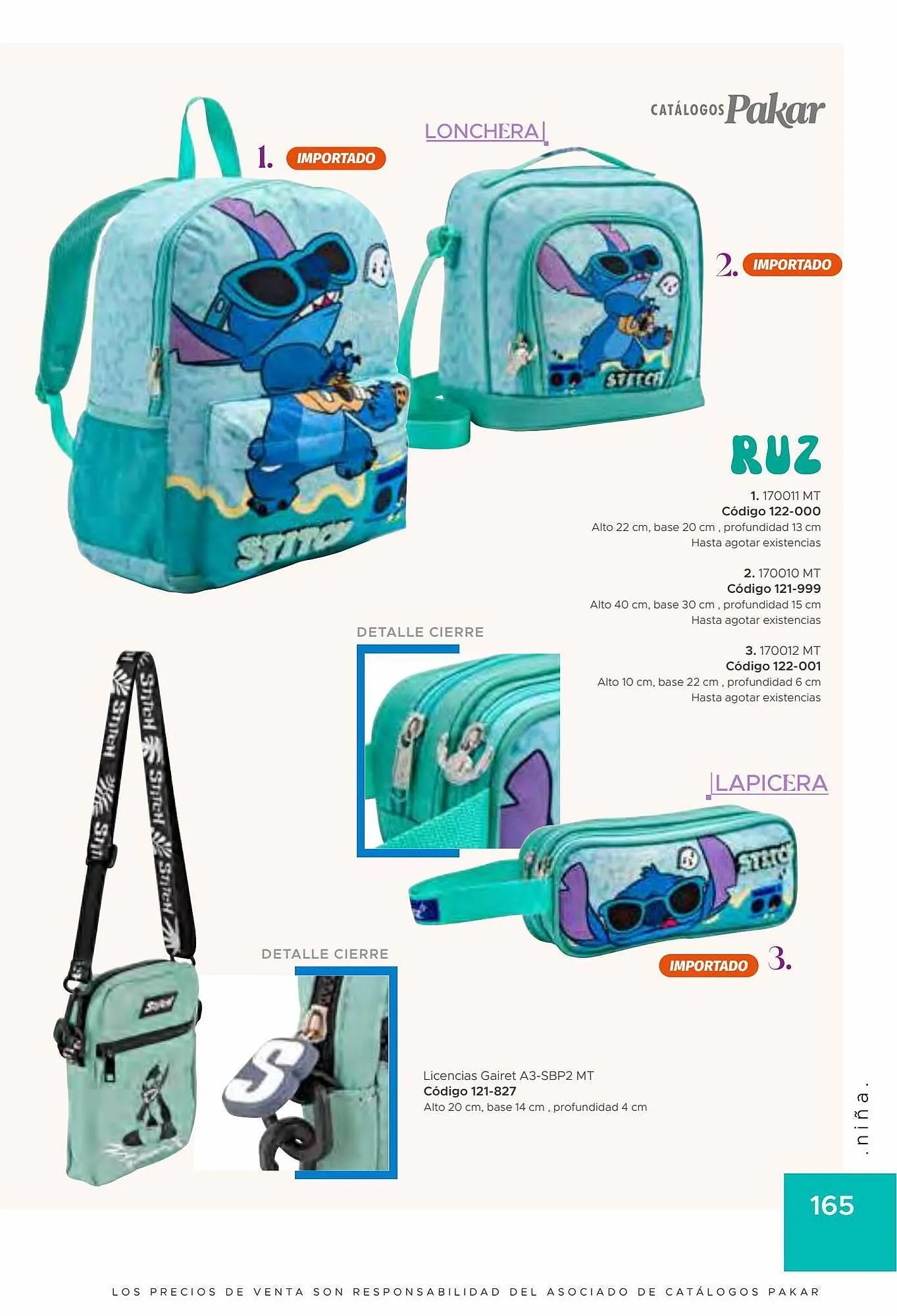 Catálogo de Catálogo SC Pakar 29 de julio al 31 de diciembre 2023 - Pagina 165