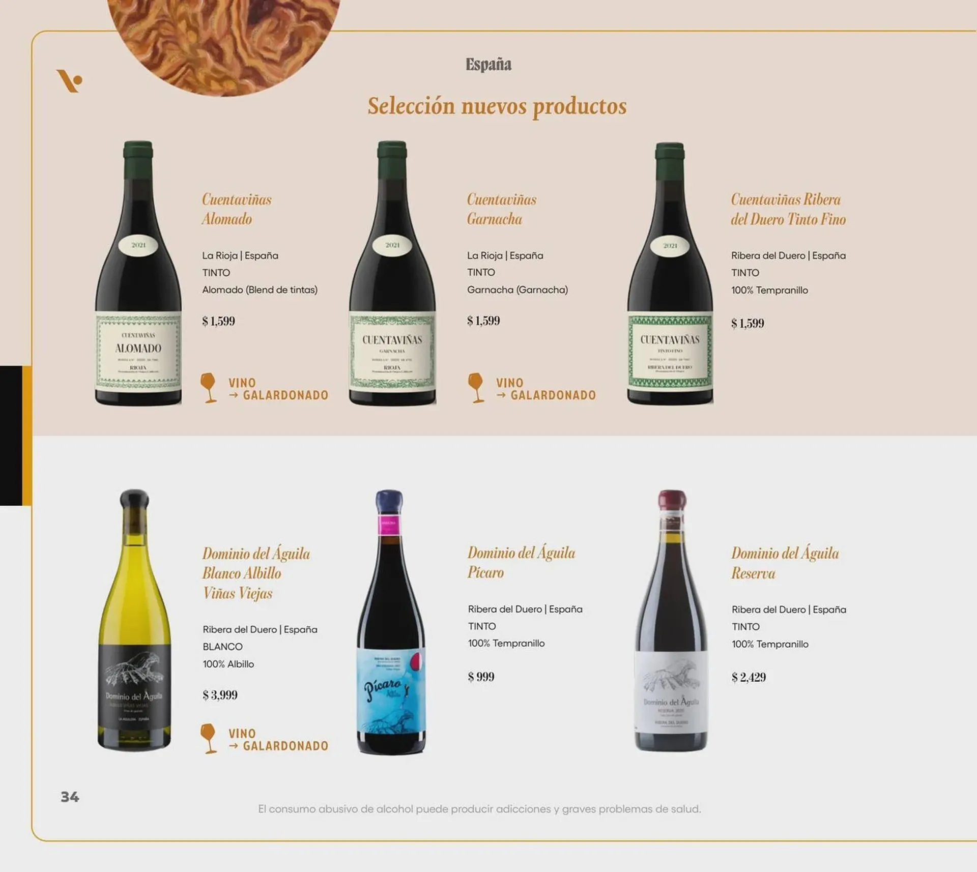 Catálogo de Catálogo Vinoteca 5 de noviembre al 31 de diciembre 2025 - Pagina 34