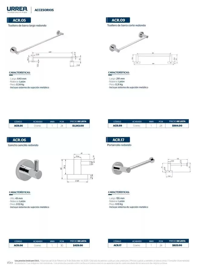 Catálogo de Catálogo Residencial 2025 28 de febrero al 28 de febrero 2026 - Pagina 166