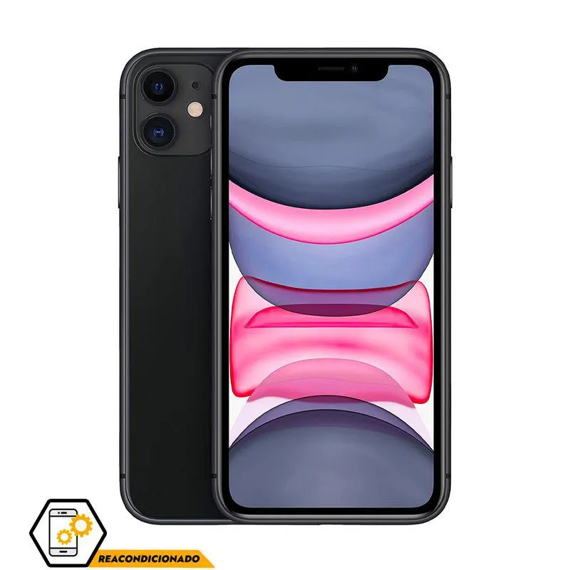 iPhone 11 128GB Reacondicionado Negro