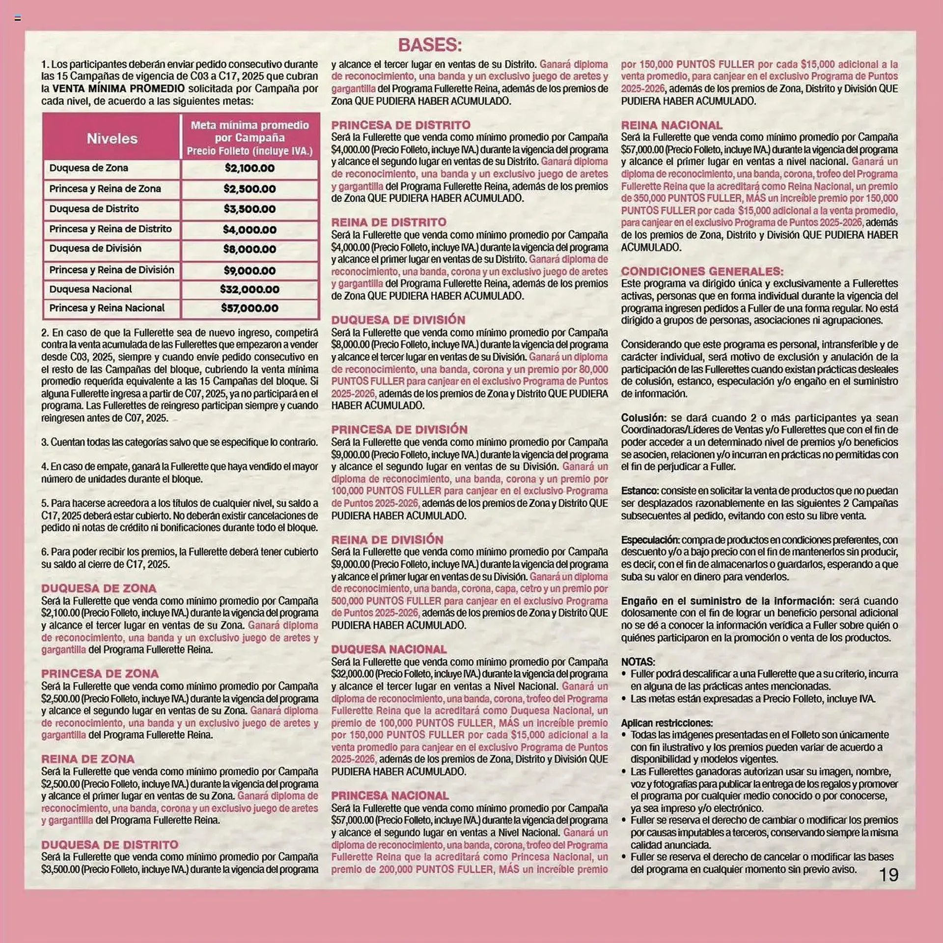 Catálogo de Catálogo Fuller 21 de julio al 1 de enero 2026 - Pagina 19