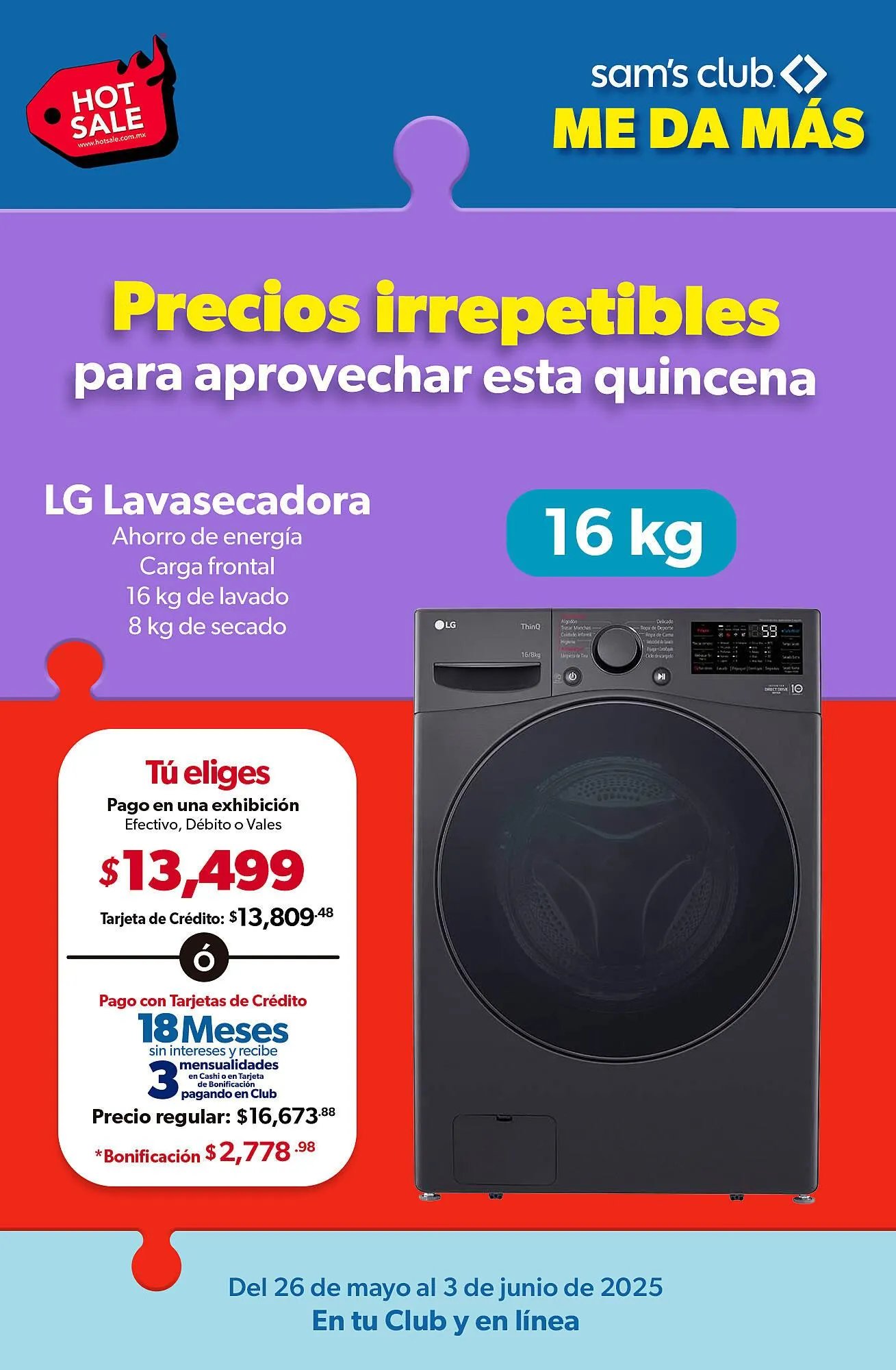 Catálogo de Catálogo Sam's Club 30 de mayo al 3 de junio 2025 - Pagina 1
