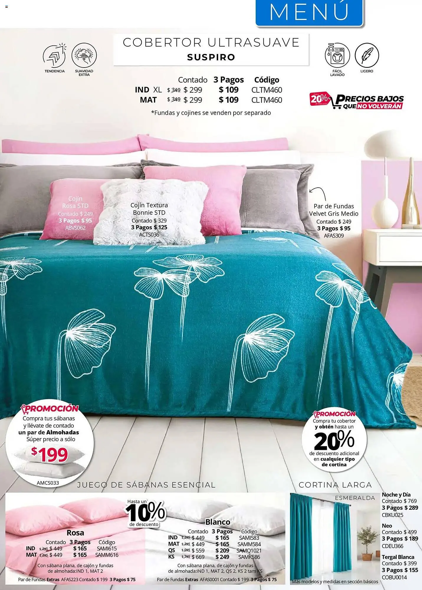 Catálogo de Catálogo Colchas Concord 1 de mayo al 1 de agosto 2026 - Pagina 235