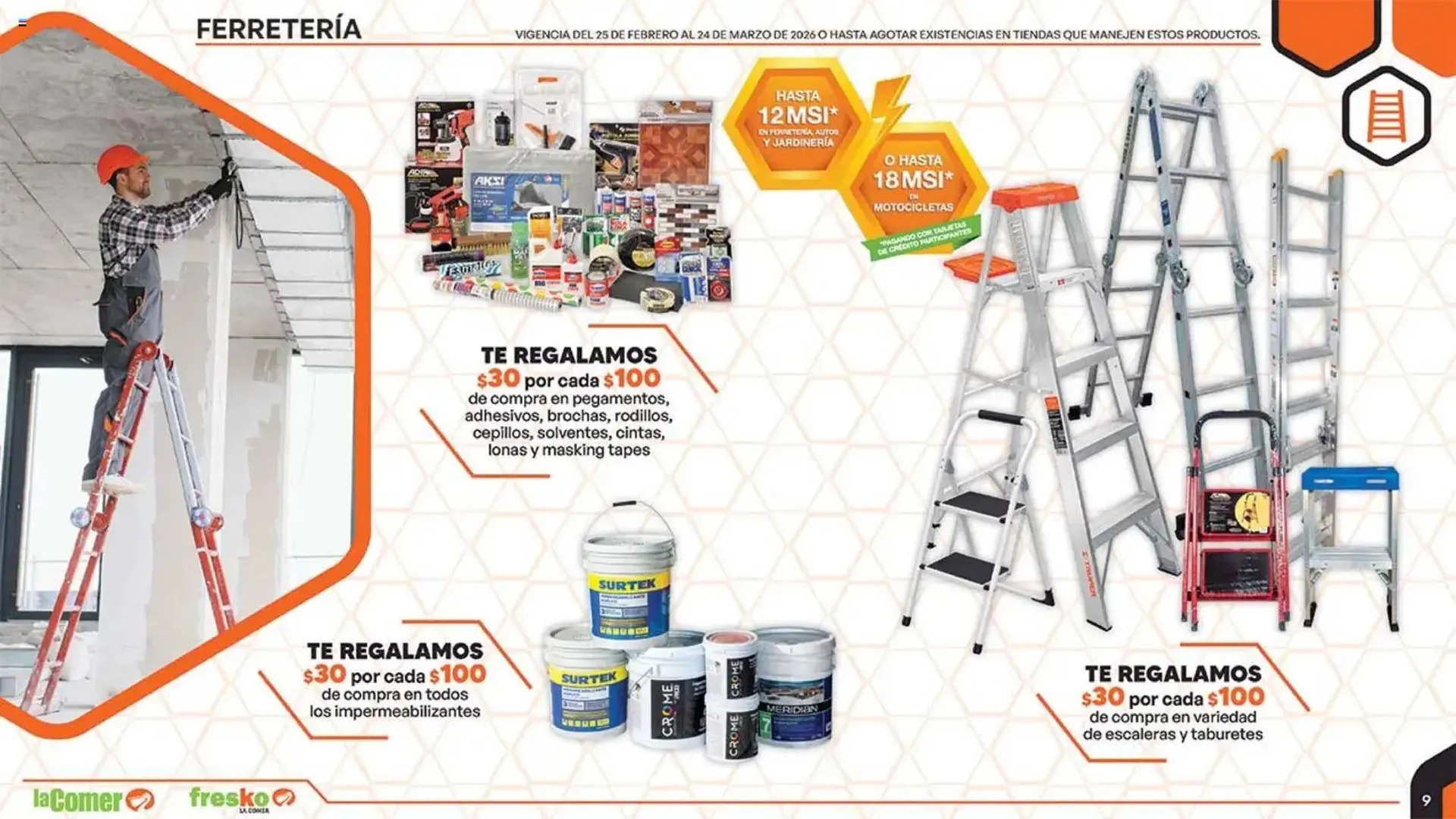 Catálogo de Folleto La Comer 25 de febrero al 24 de marzo 2026 - Pagina 9