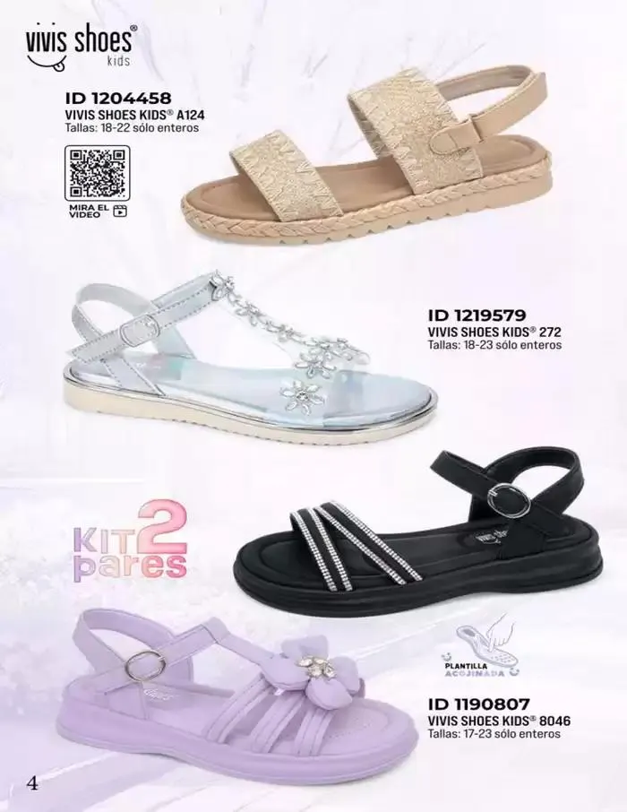 Catálogo de SANDALIAS INFANTILES | ACO | 2025 | 1E 20 de marzo al 31 de agosto 2025 - Pagina 4