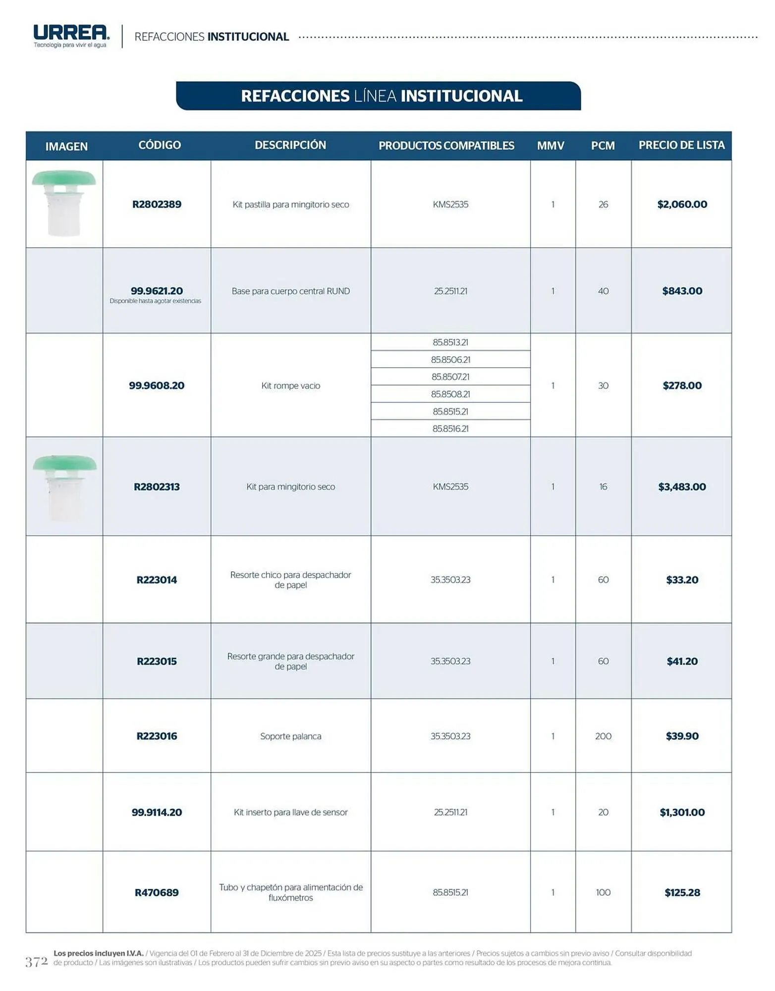 Catálogo de Catálogo Urrea 28 de febrero al 28 de febrero 2026 - Pagina 378