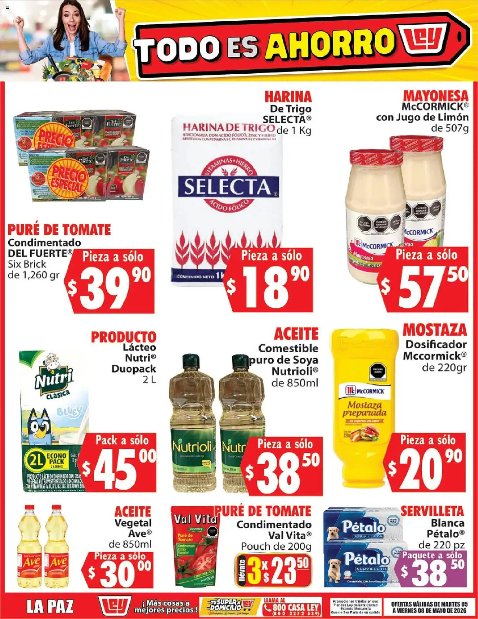 Catálogo de Folleto Casa Ley 5 de mayo al 9 de mayo 2026 - Pagina 1