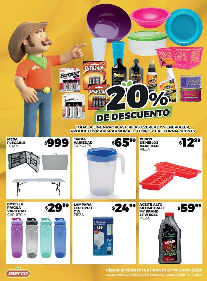 Catálogo de No te preocupes ven a Merco 14 de junio al 27 de junio 2024 - Pagina 2