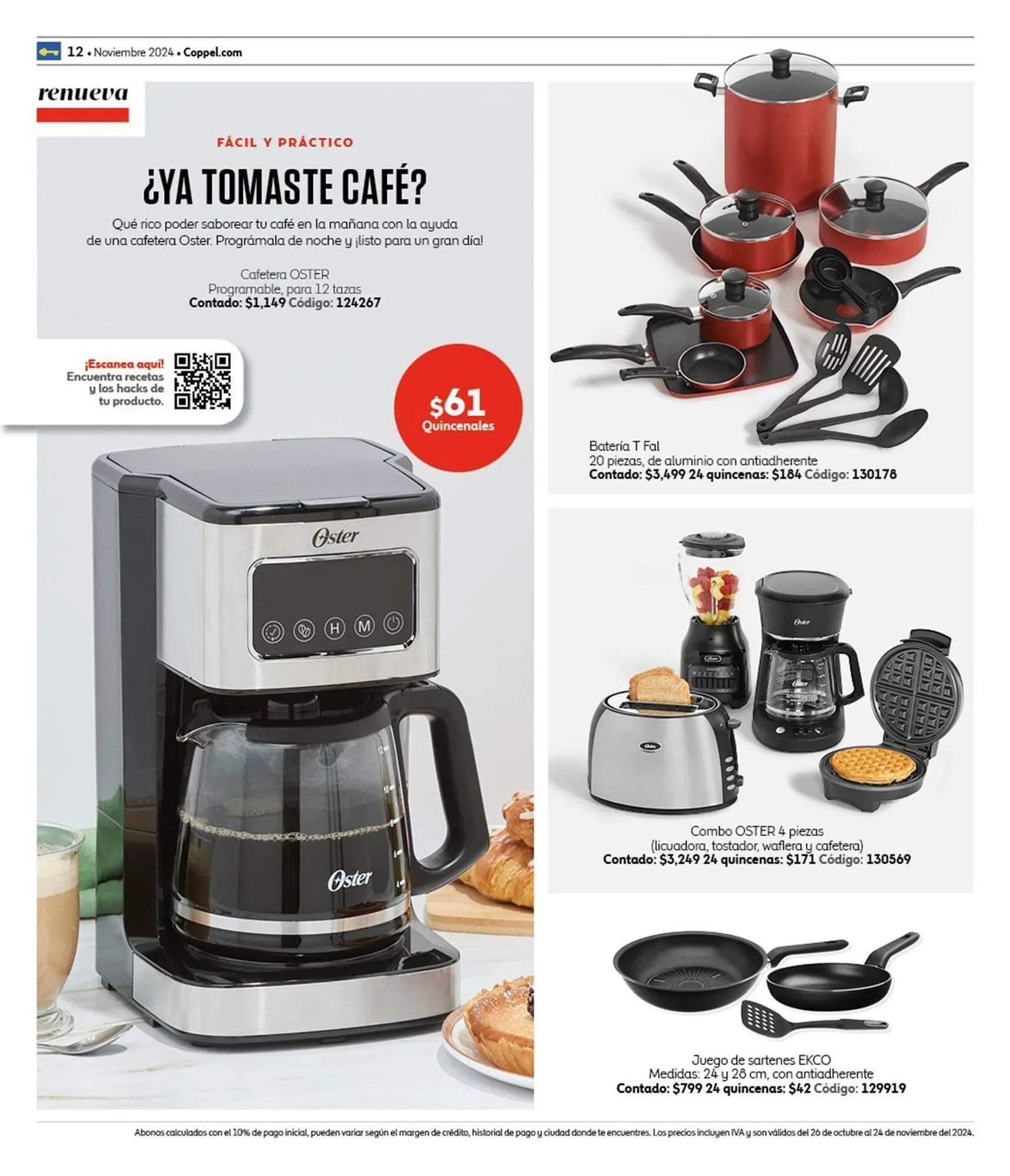 Catálogo de Catálogo Coppel 28 de octubre al 24 de noviembre 2024 - Pagina 3