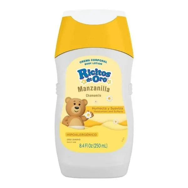 Crema Ricitos de oro corporal de manzanilla 250 ml