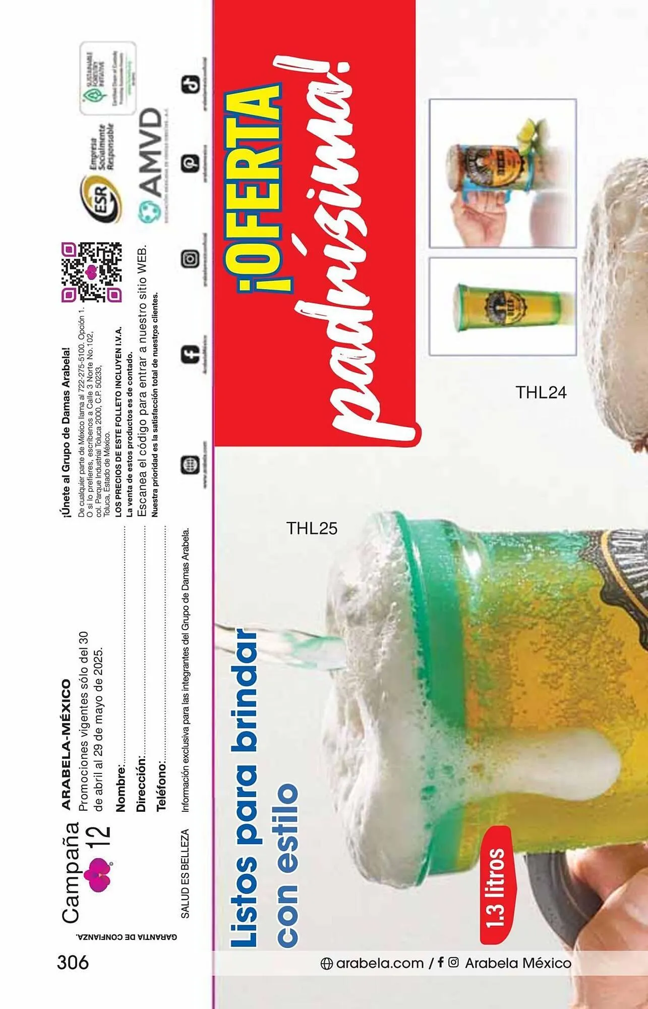 Catálogo de Catálogo Arabela 12 de mayo al 30 de junio 2025 - Pagina 272