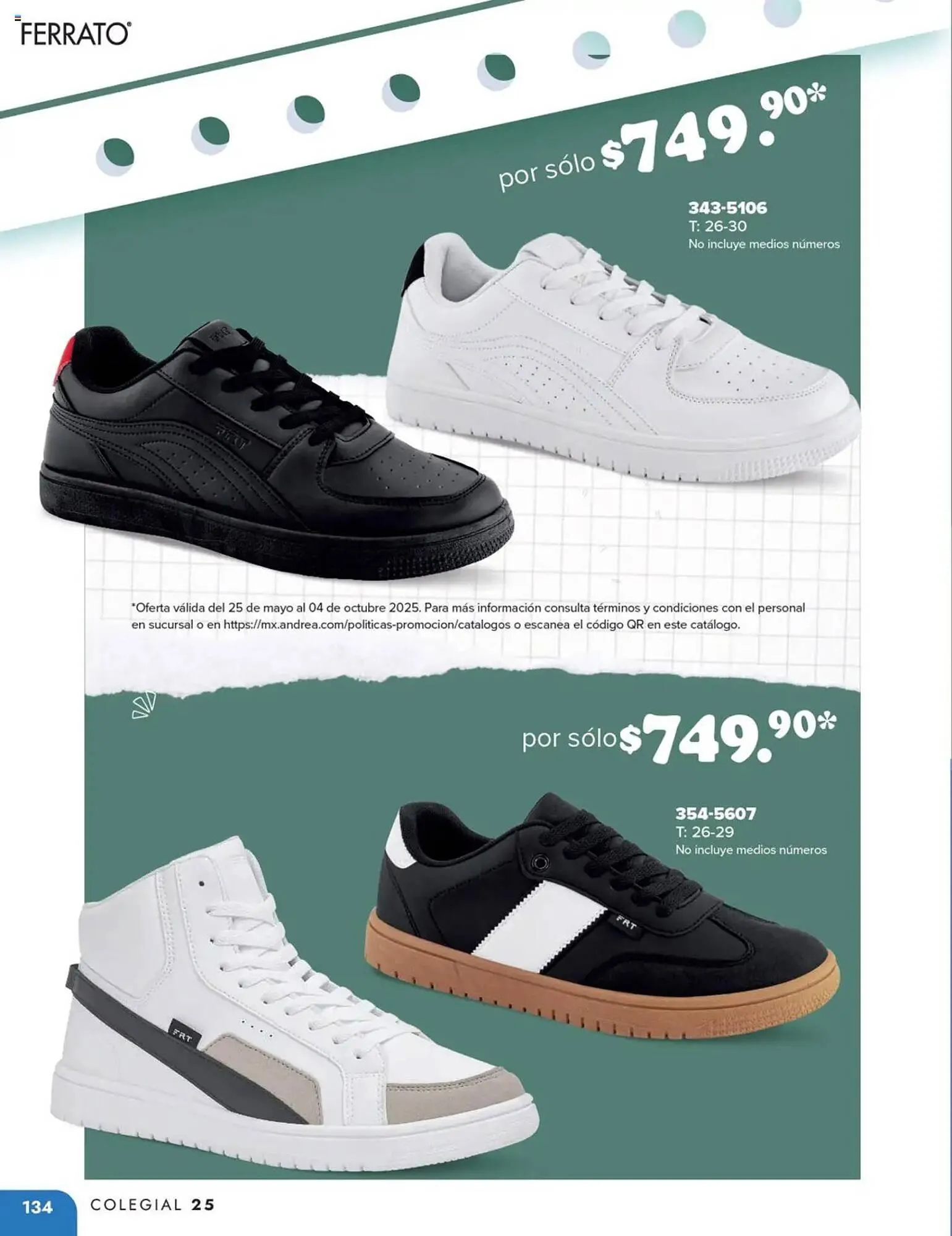 Catálogo de Catálogo Andrea 25 de mayo al 5 de octubre 2025 - Pagina 134