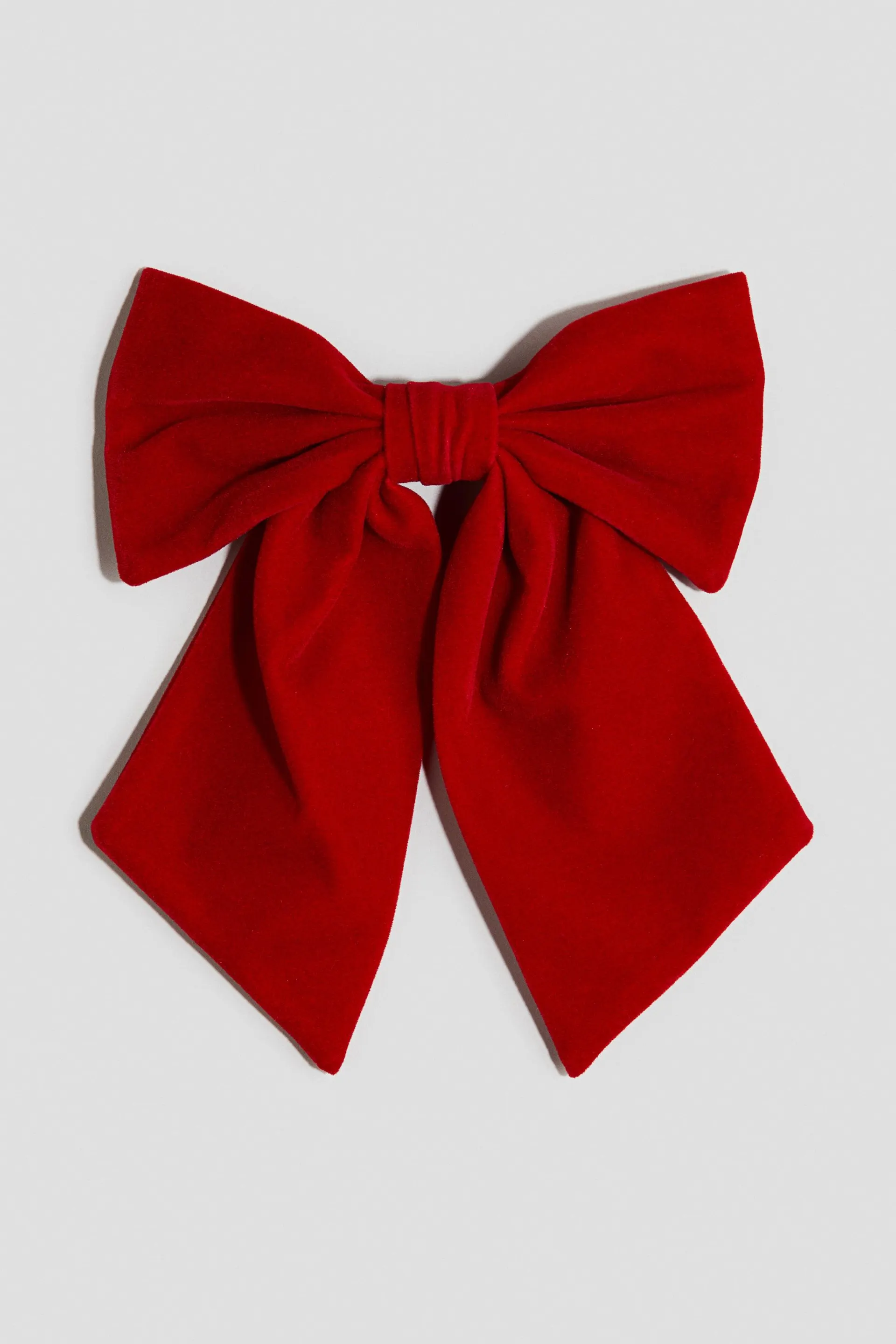 Bow-decorated hair clip