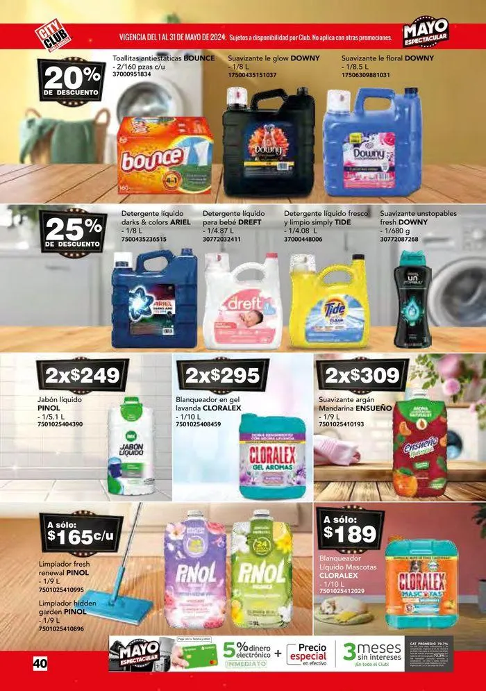 Catálogo de Mayo Espectacular 2 de mayo al 31 de mayo 2024 - Pagina 40