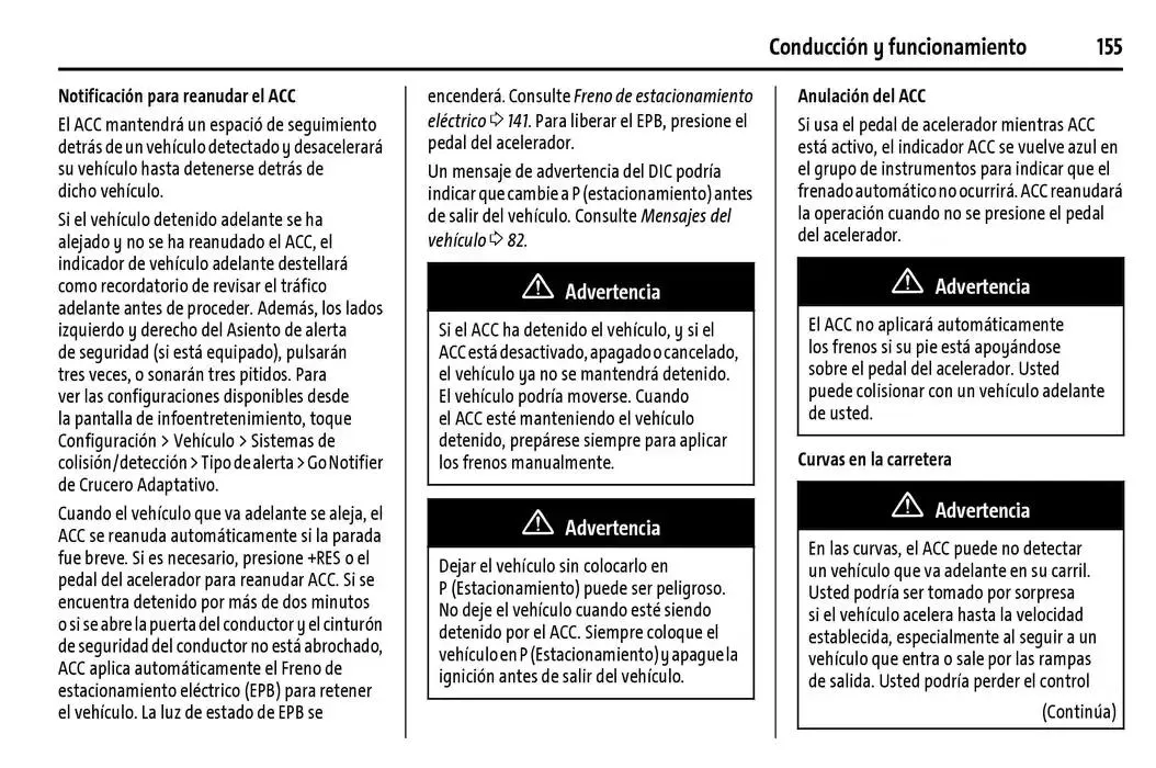Catálogo de BrightDrop 400 Y BrightDrop 600 Manual del propietario 22 de enero al 31 de diciembre 2025 - Pagina 156