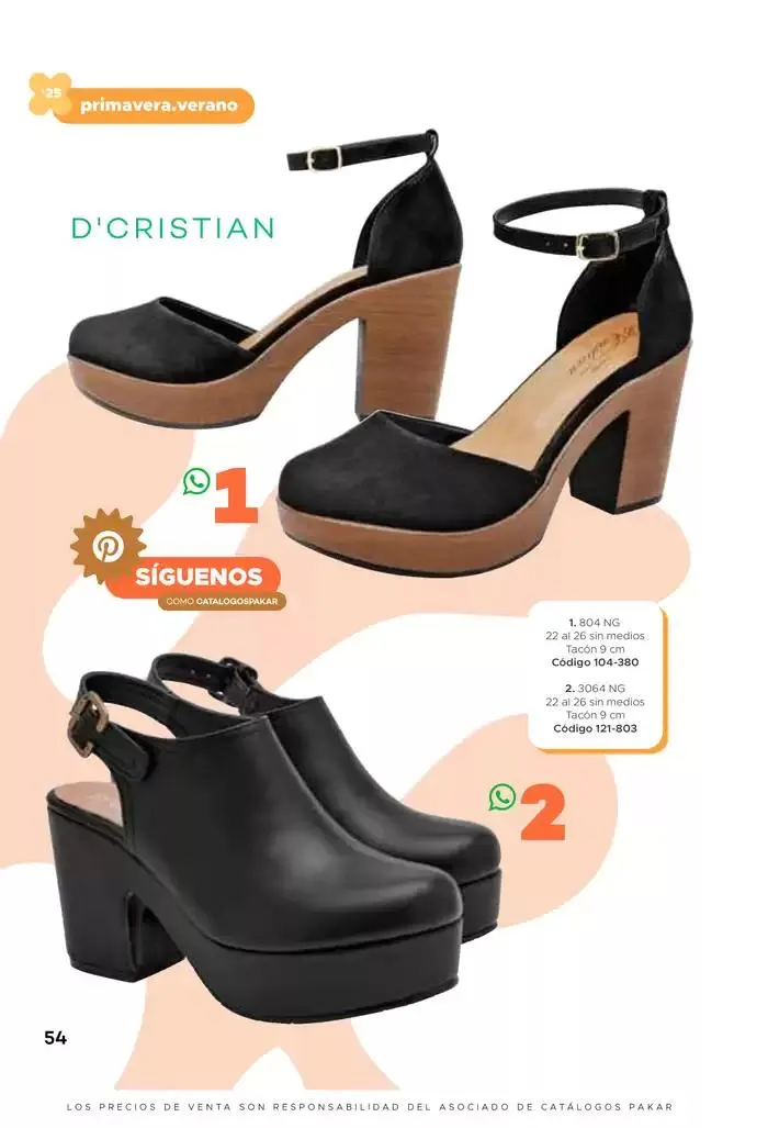 Catálogo de Pakar Mujer 31 de enero al 31 de agosto 2025 - Pagina 54