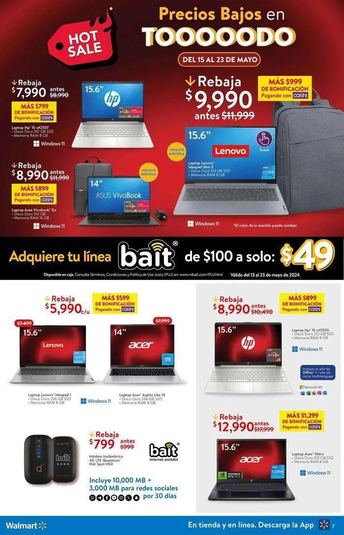 Catálogo de Walmart - Hot Sale 22 de mayo al 23 de mayo 2024 - Pagina 22
