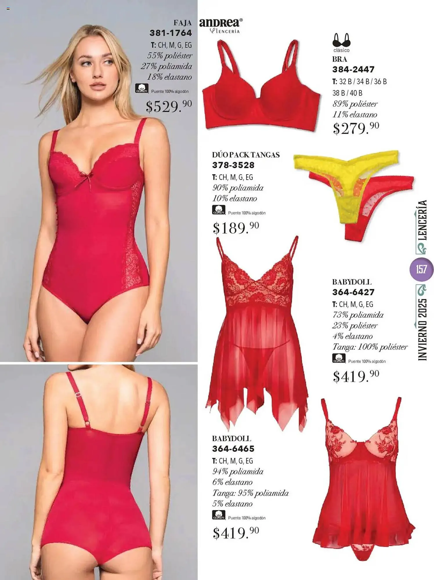 Catálogo de Catálogo Andrea 13 de octubre al 25 de enero 2026 - Pagina 157