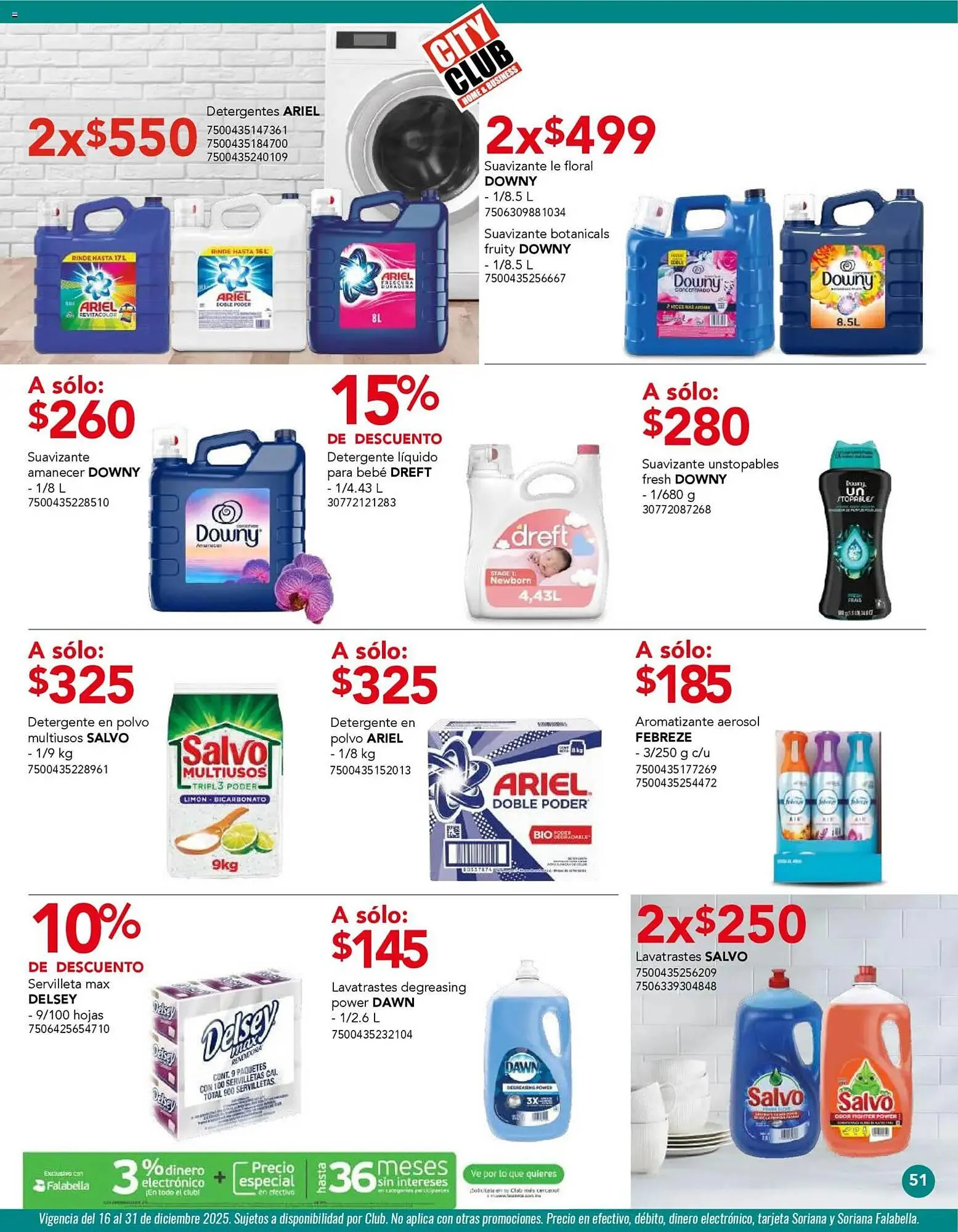 Catálogo de Catálogo City Club 1 de diciembre al 1 de enero 2026 - Pagina 51