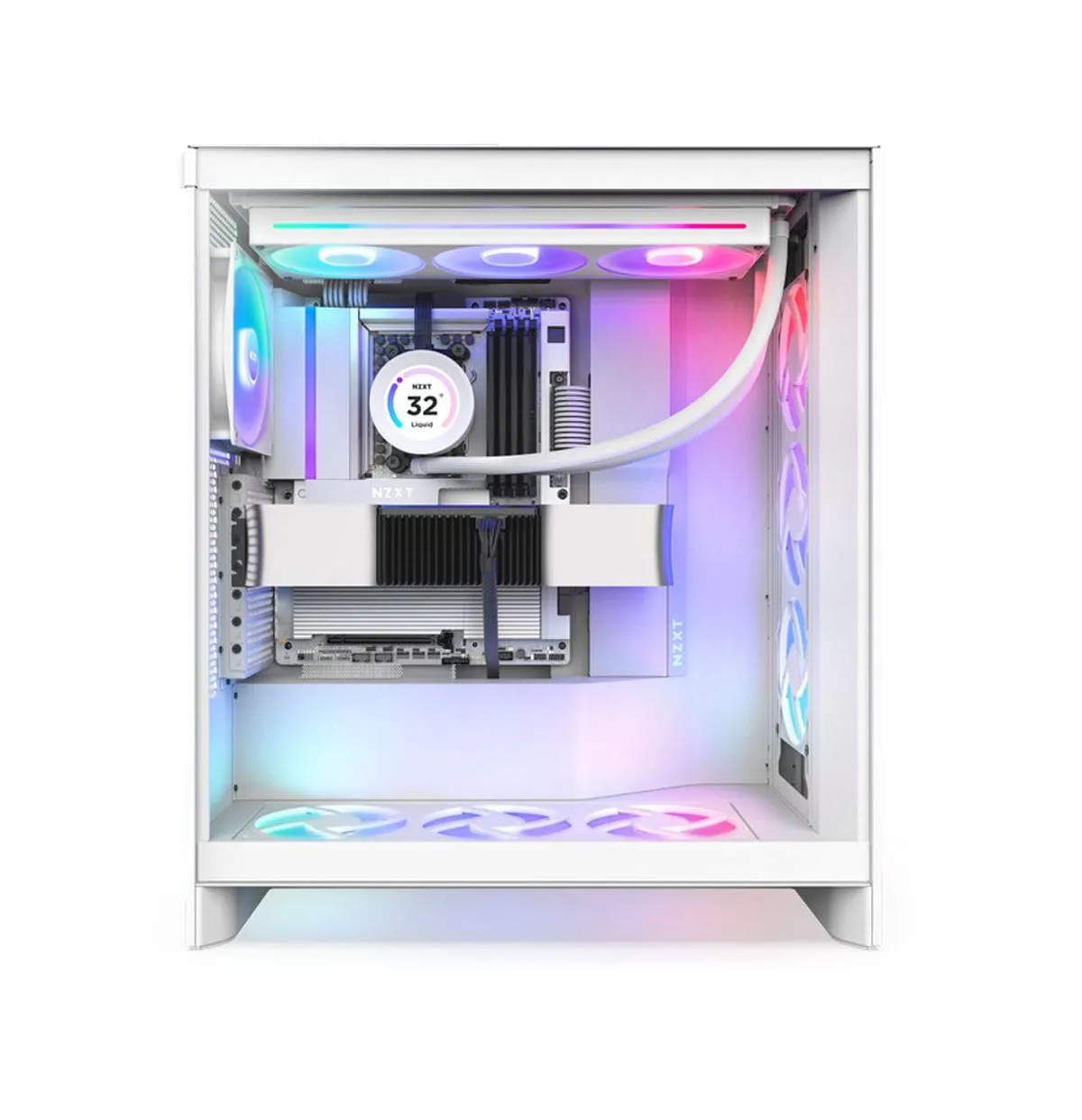 Tarjeta Madre NZXT X870E ATX RGB Blanco