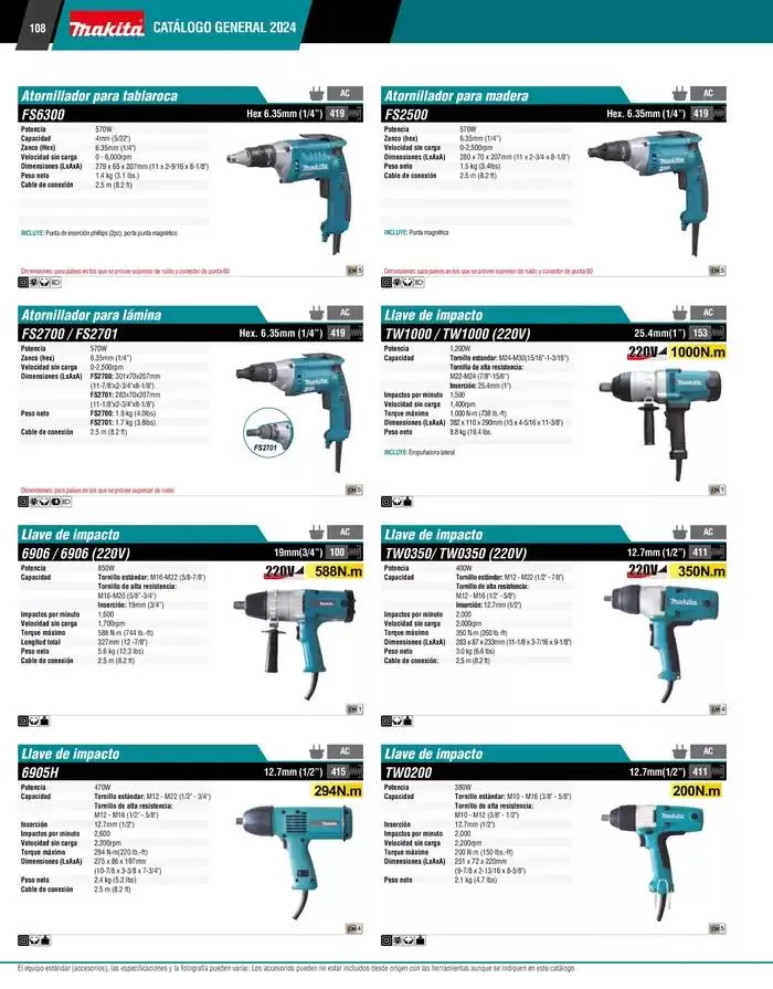 Catálogo de CATÁLOGO GENERAL 11 de abril al 31 de diciembre 2025 - Pagina 108