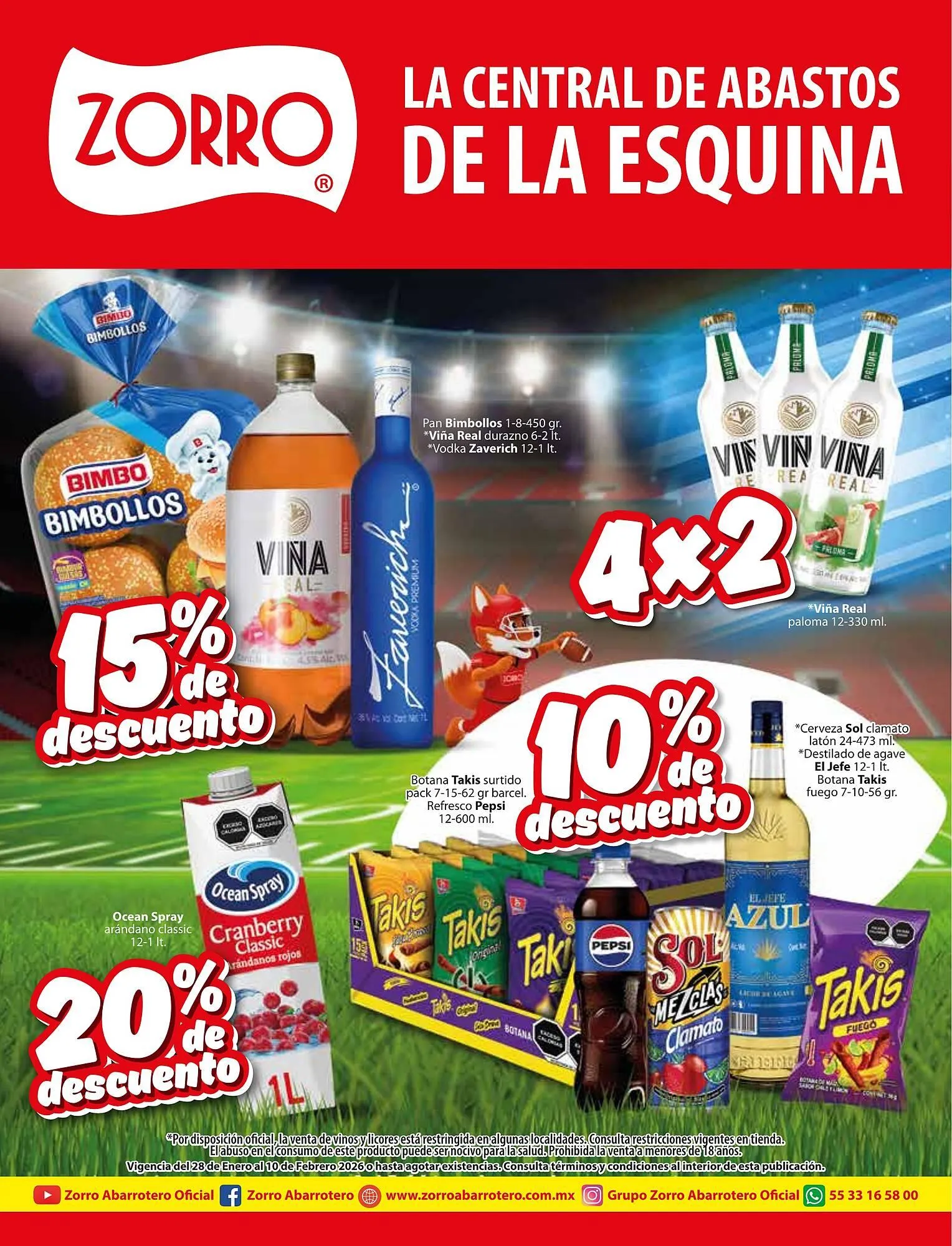 Catálogo de Catálogo Zorro 28 de enero al 10 de febrero 2026 - Pagina 1