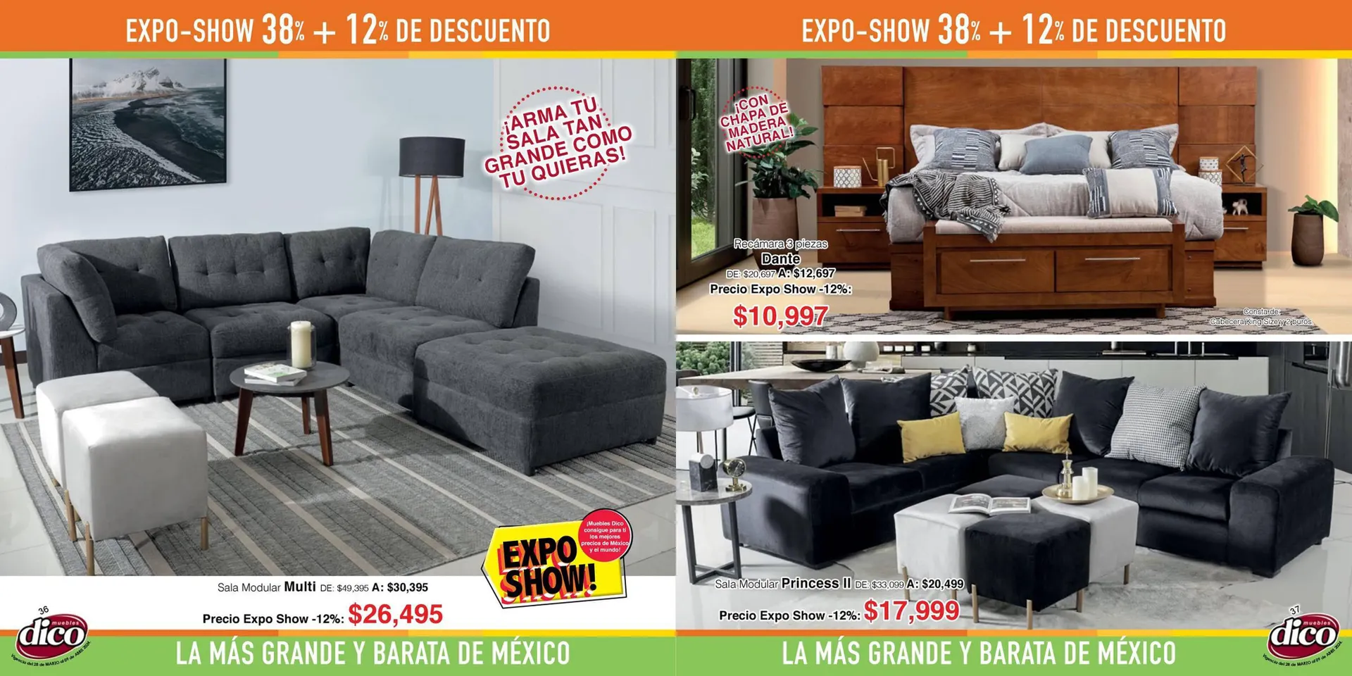 Catálogo de Catálogo Muebles Dico 29 de marzo al 9 de abril 2024 - Pagina 19