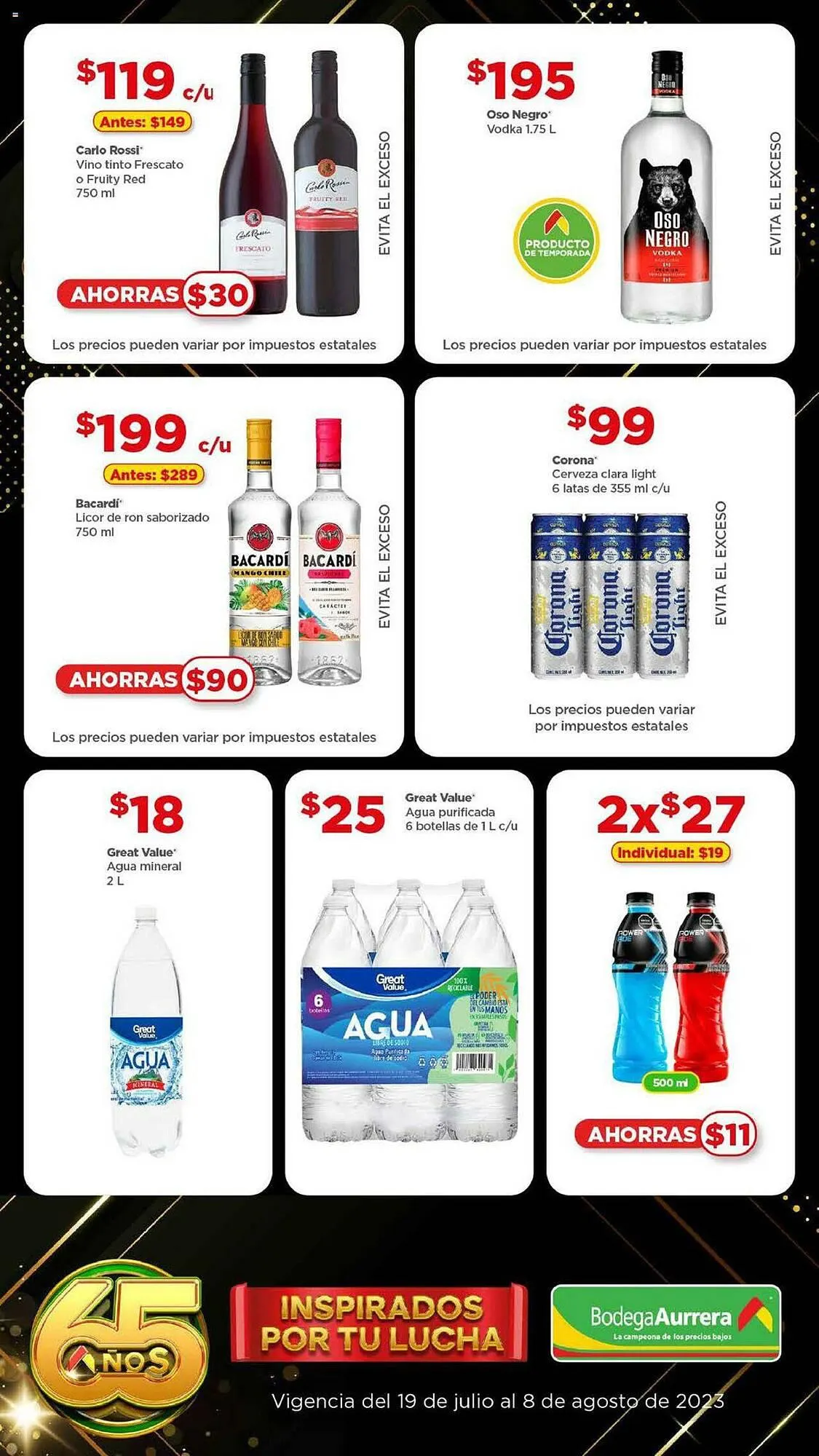 Catálogo de Catálogo Bodega Aurrerá 19 de julio al 8 de agosto 2023 - Pagina 15