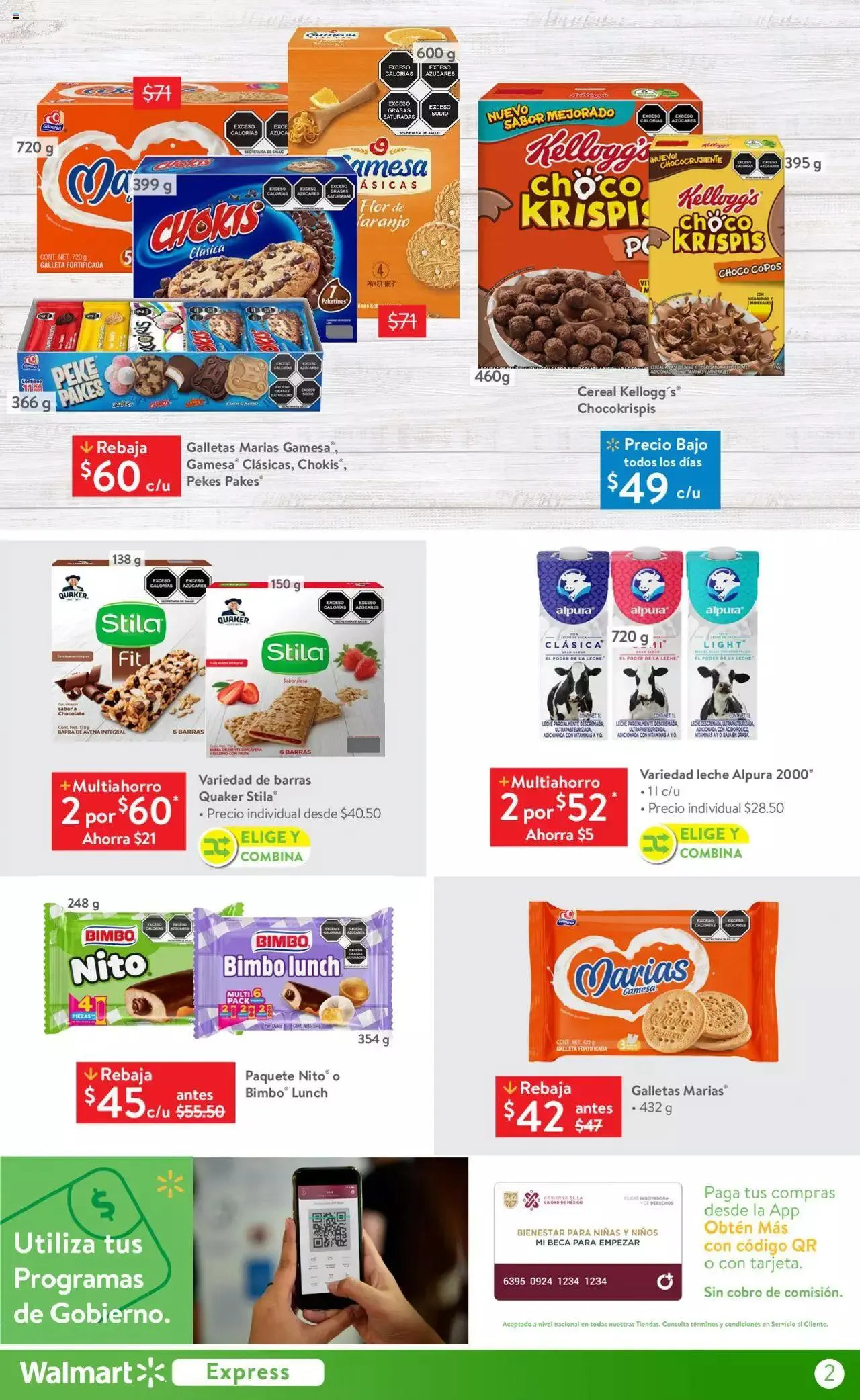 Catálogo de Walmart Express folleto 19 de julio al 8 de agosto 2023 - Pagina 2
